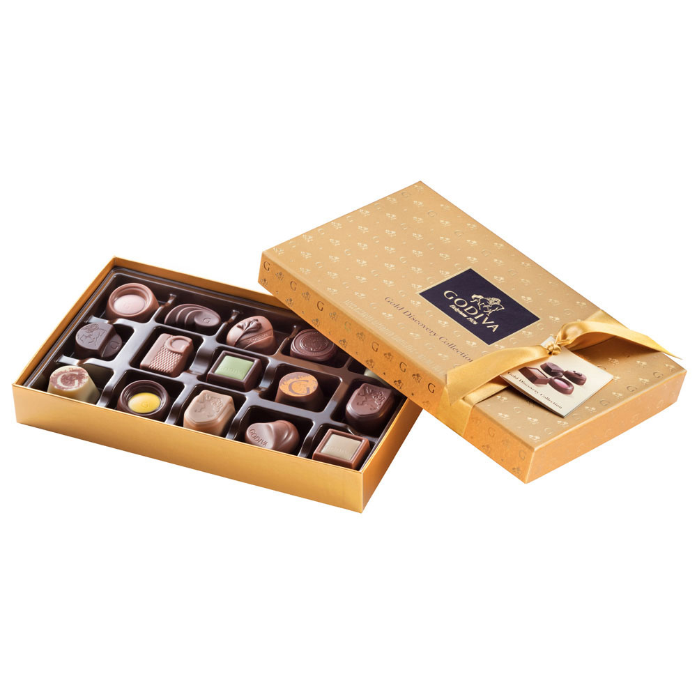 Godiva Gold Discovery 15 Pieces 165g Aelia Duty Free Belgium