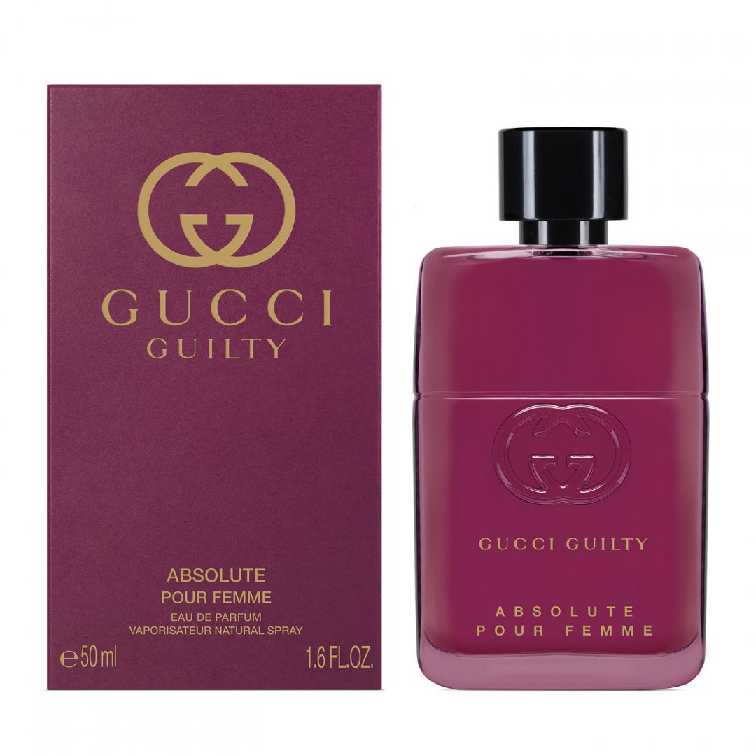 vier keer tekst prototype Gucci Guilty Absolute Woman Eau de Parfum 50ml - Aelia Duty Free Belgium
